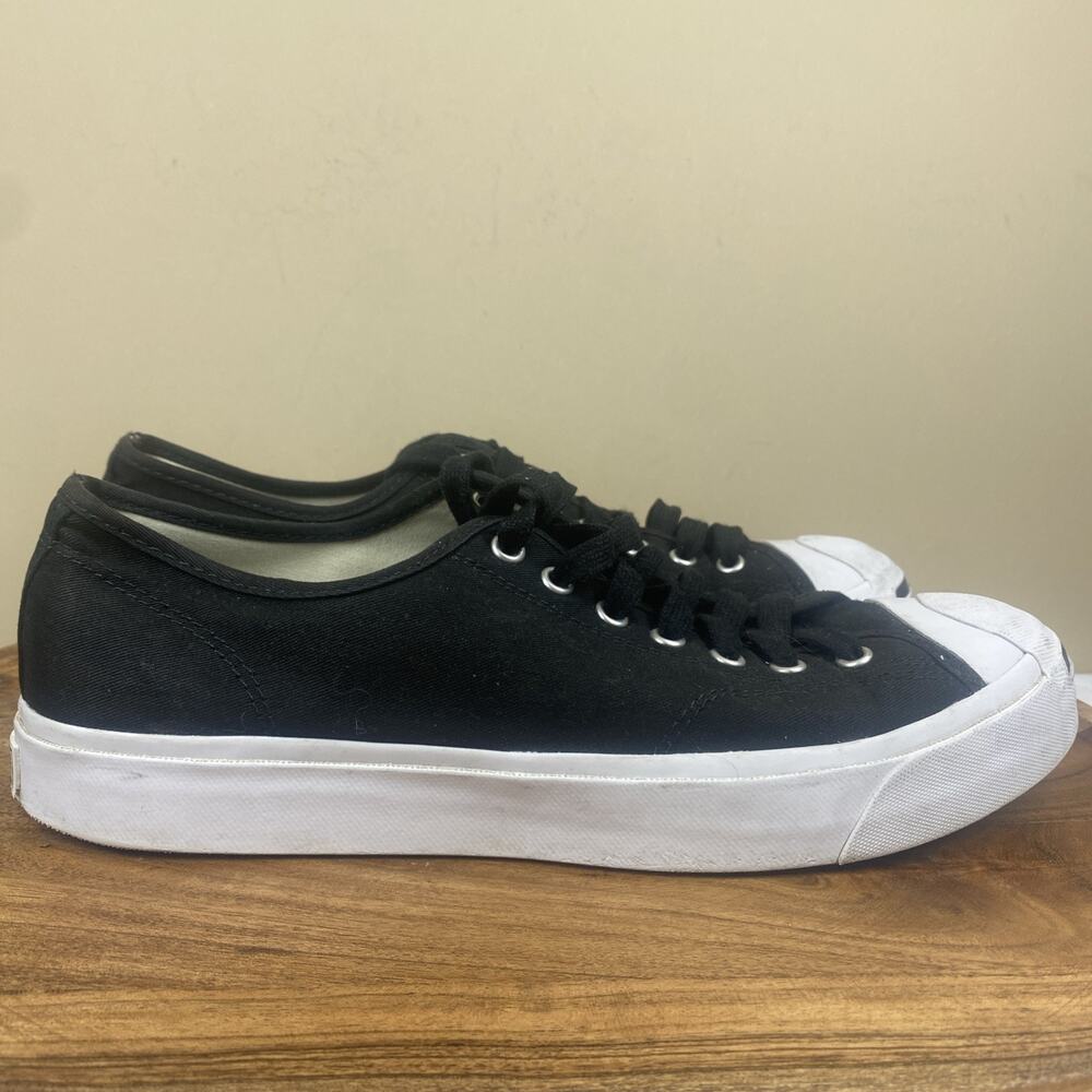 Converse Black and White Low-Top Sneakers - Picture 1 of 9